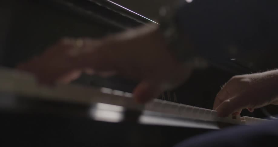 Man Playing Piano