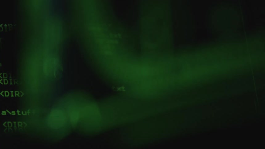 Text on a computer screen