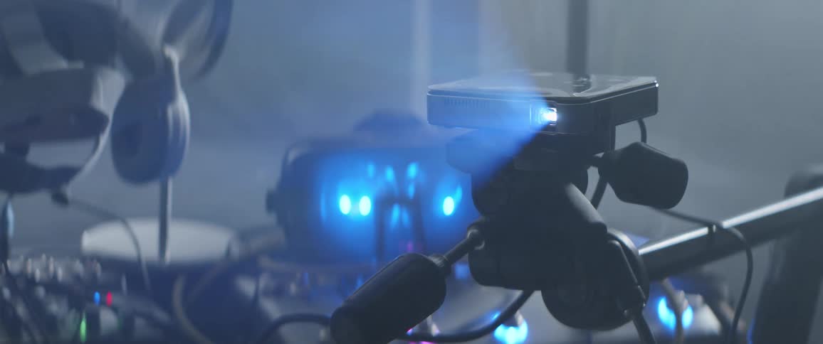 Light coming out of film equipment