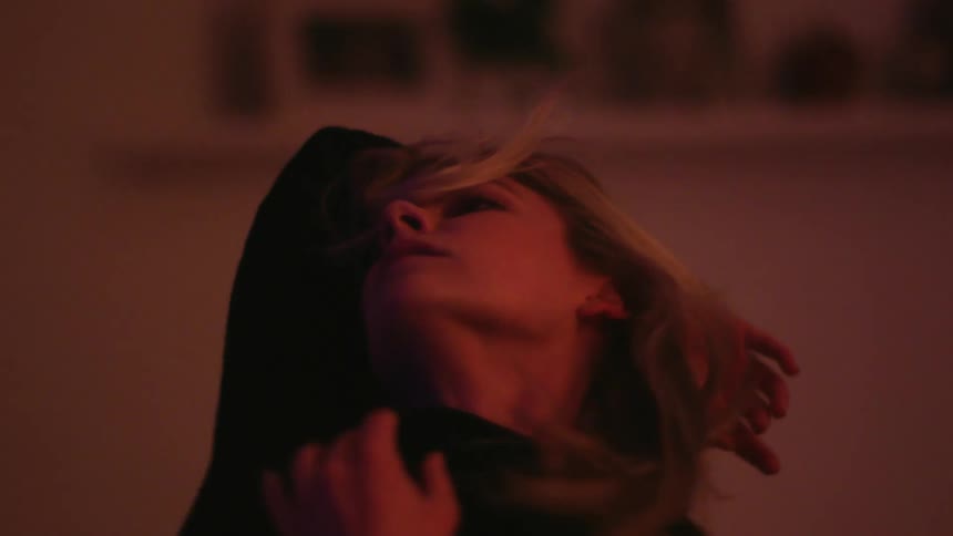 A woman dancing