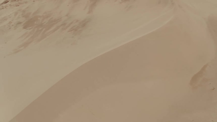Sand in a desert