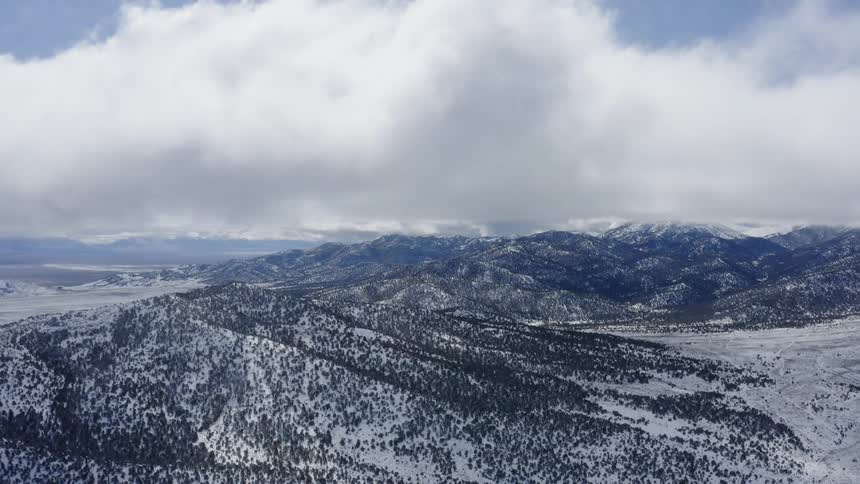 Landscape view of mountains and trees