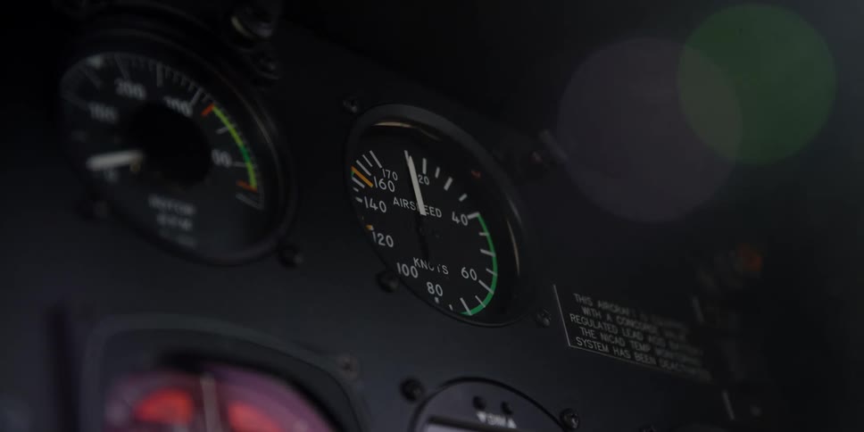 A car speedometer is displayed