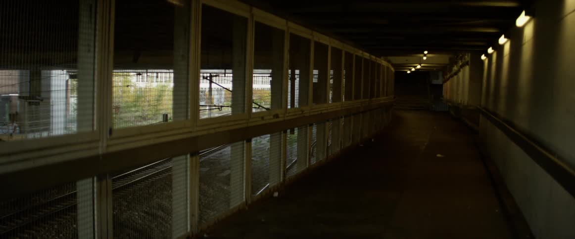 A corridor in a building