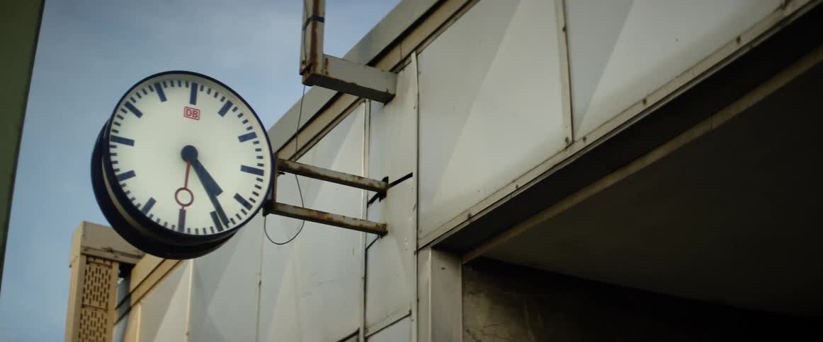 A clock on the outside of a building
