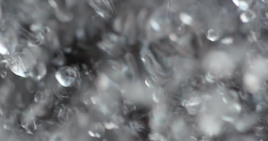 A view of water is displayed in an abstract way