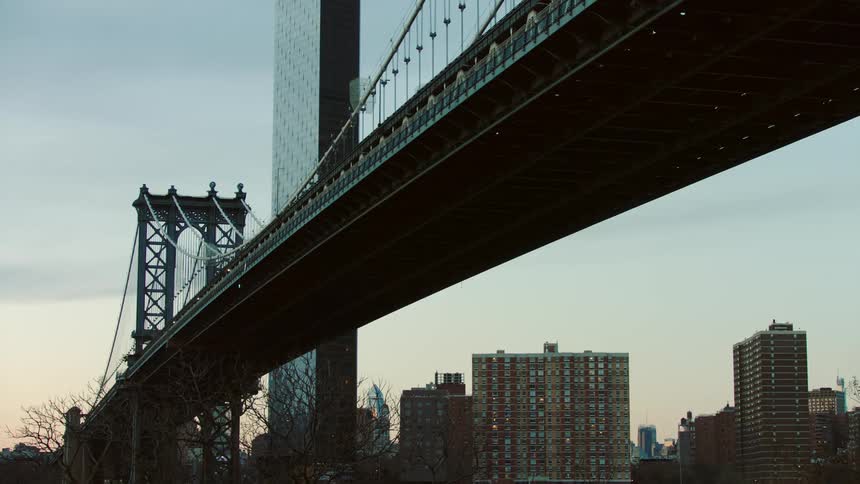 An urban downtown city is displayed
