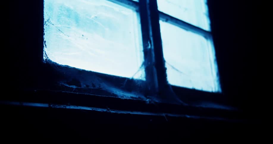 A smeary window covered in grime