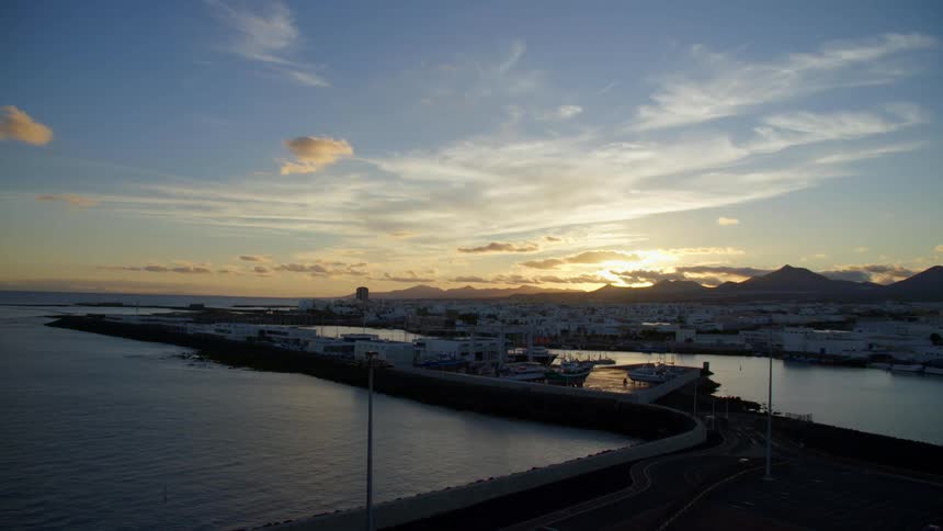 Boats in a harbor