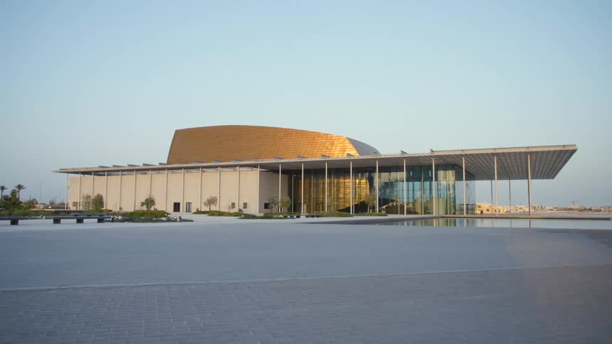 View of the Bahrain national museum