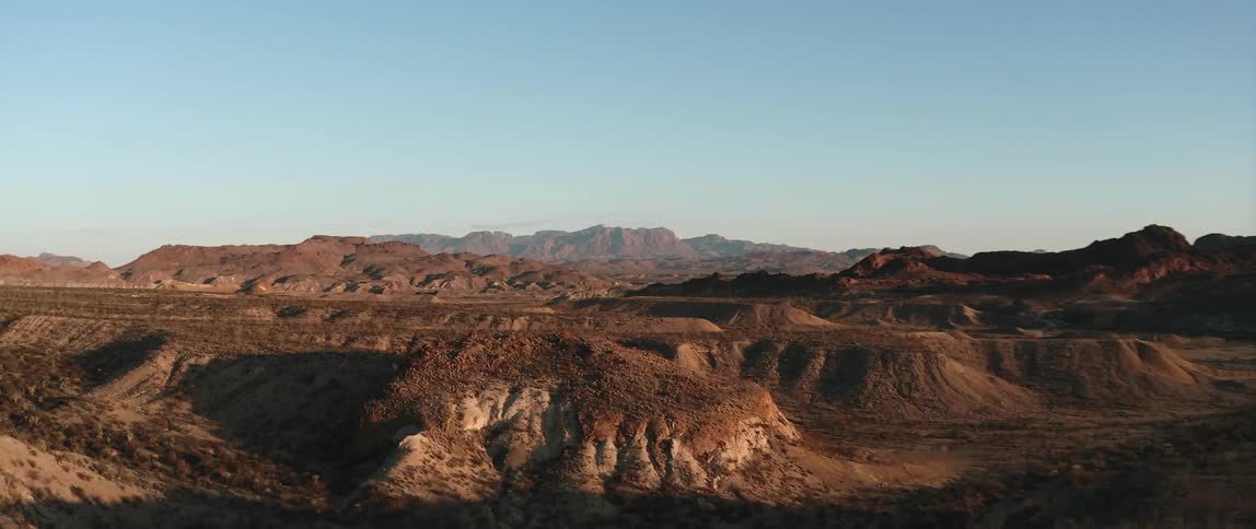 The valley is filled with hills