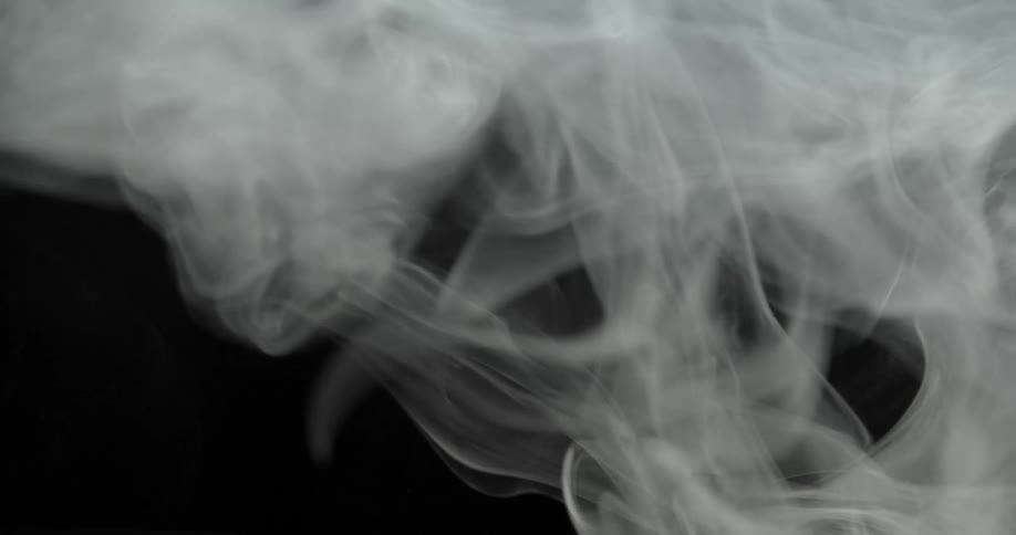 Gray smoke is displayed