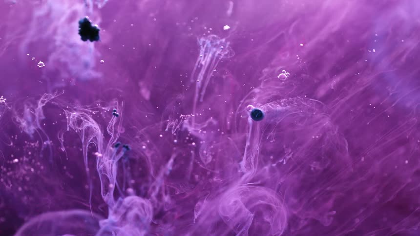 Dye mixing in water