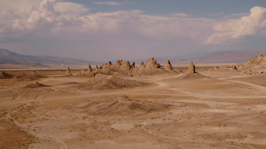 Landscape view of a desert