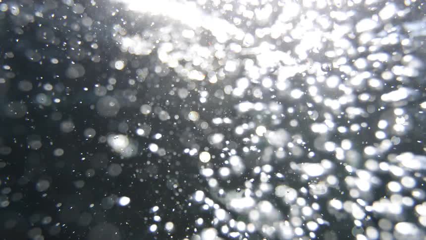 Bubbles underwater