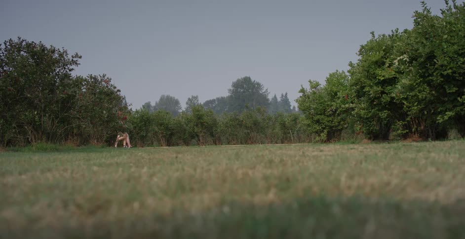Two women are walking outdoors together