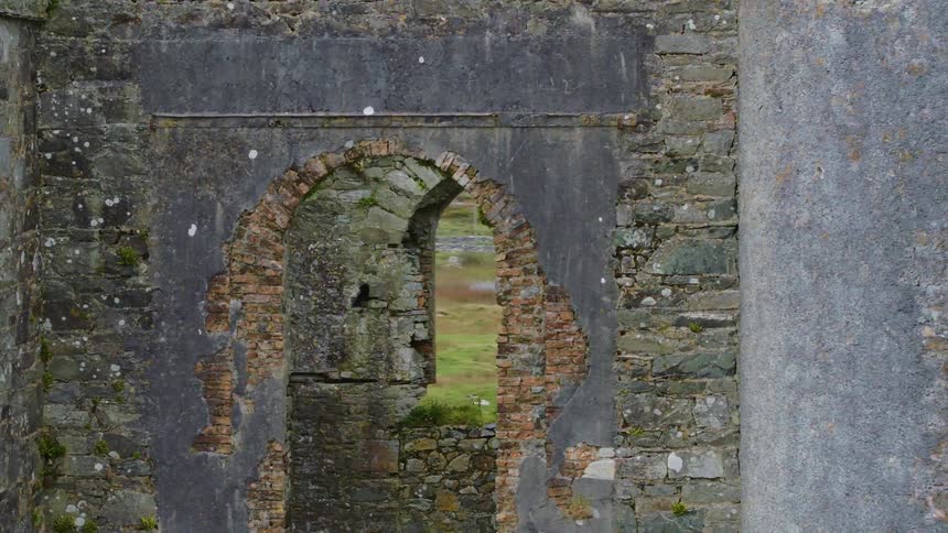 Ruins of stone building