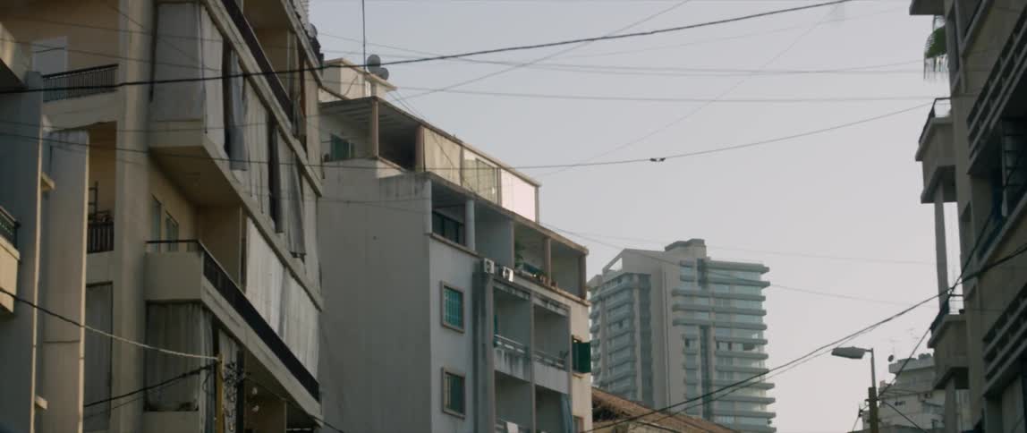 Apartments on a clear day