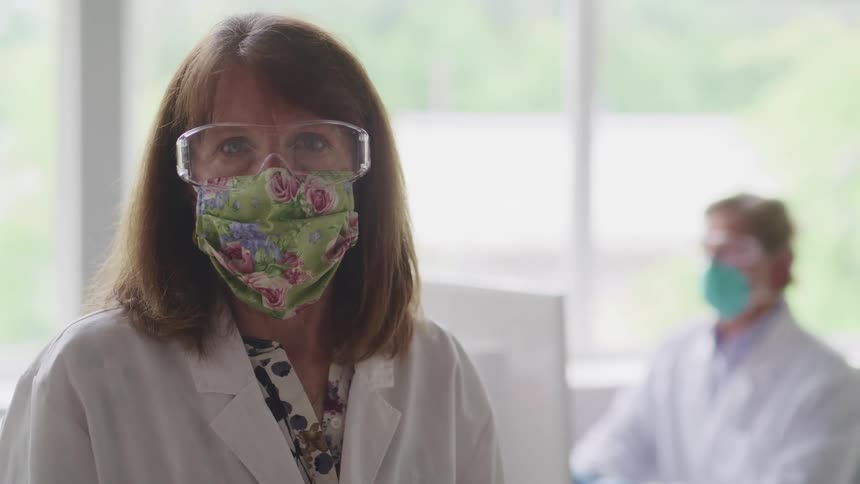A doctor and nurse in a clinic