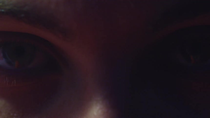 Close up of a mans face