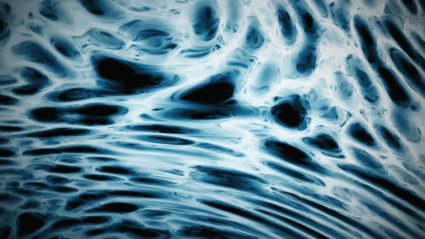 Wallpaper on a computer screen