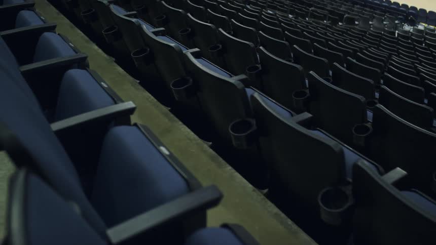 Seating in a stadium