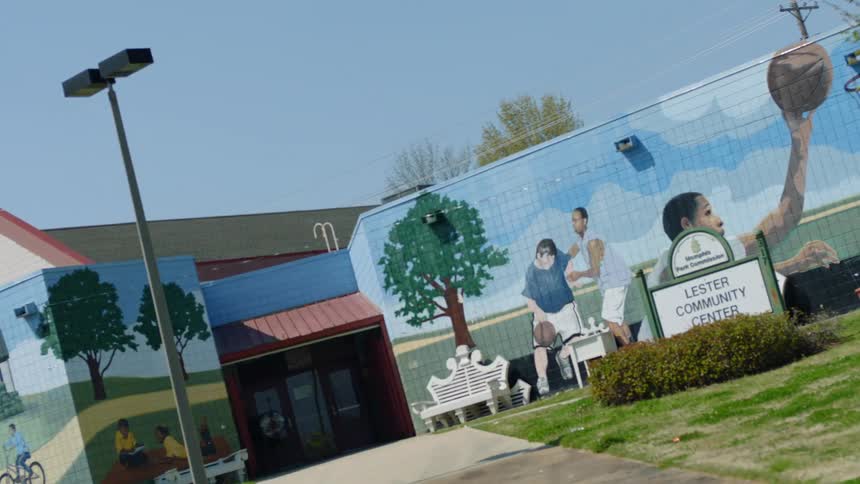 A community center in a city