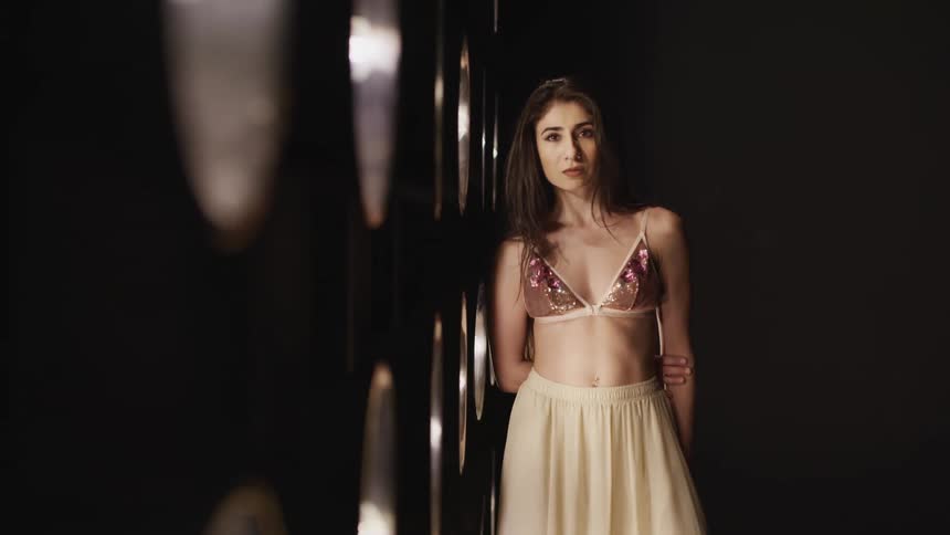 A model posing for a photo