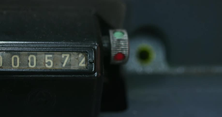 A number counter displaying numbers