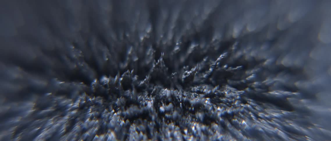 Magnetized metal shavings
