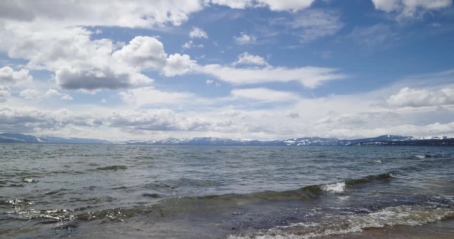 Waves rolling in to the shore