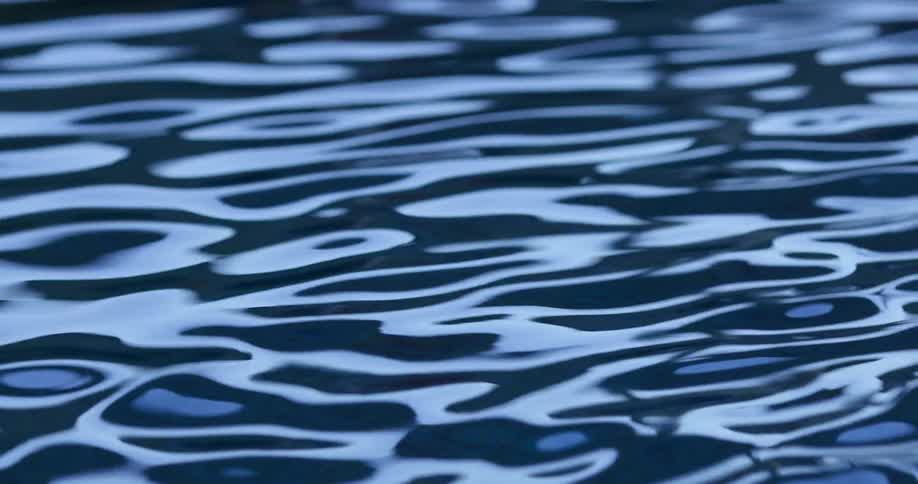 Water ripples in the ocean