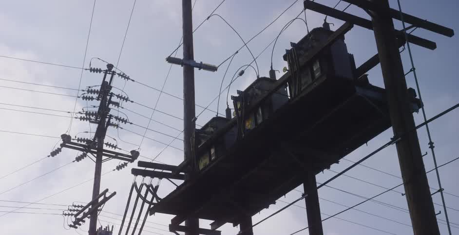 Power lines and electrical wires