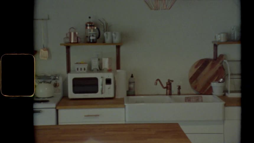 View of a kitchen used for cooking and food preparation