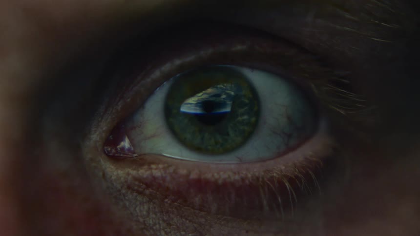Close up of a mans eye