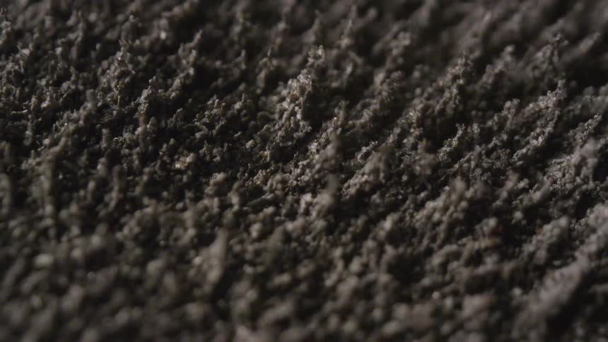 Movement of magnetic shavings in unison