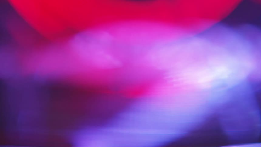 Bright spinning flashing lights