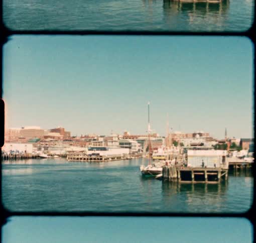 Passing by the coastal city of Portland Maine