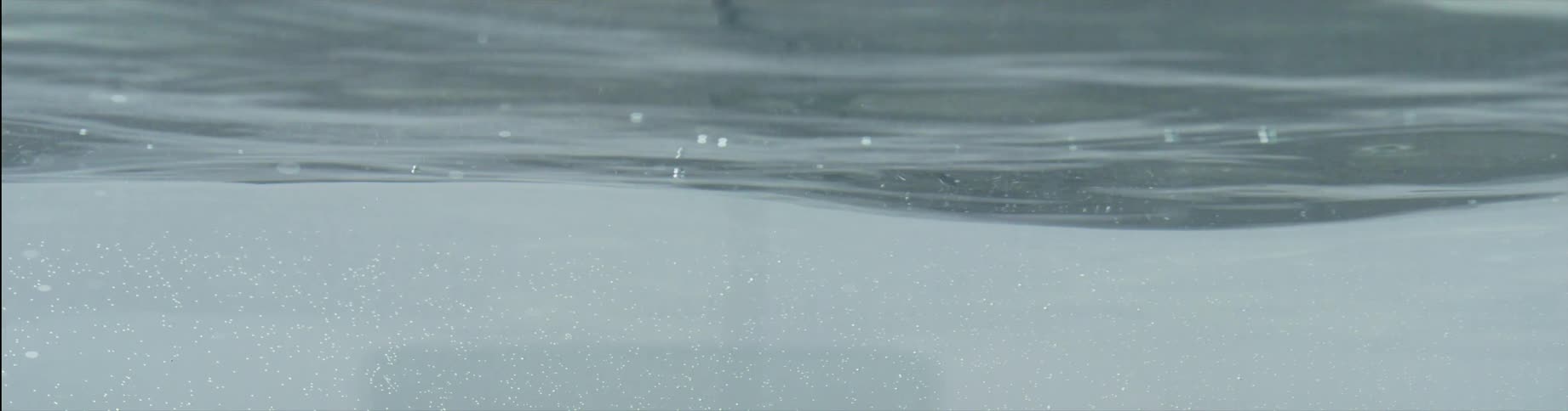 Water bubbling and rippling