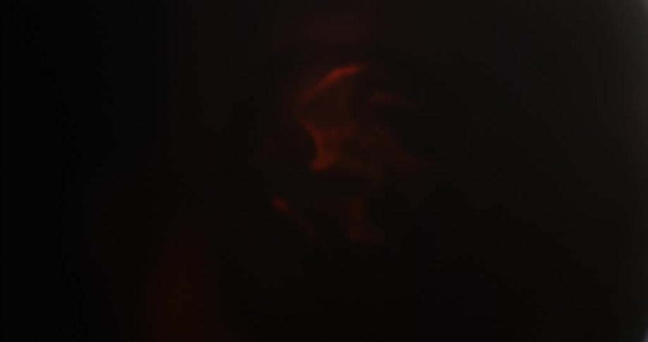 Flames moving through a cylinder
