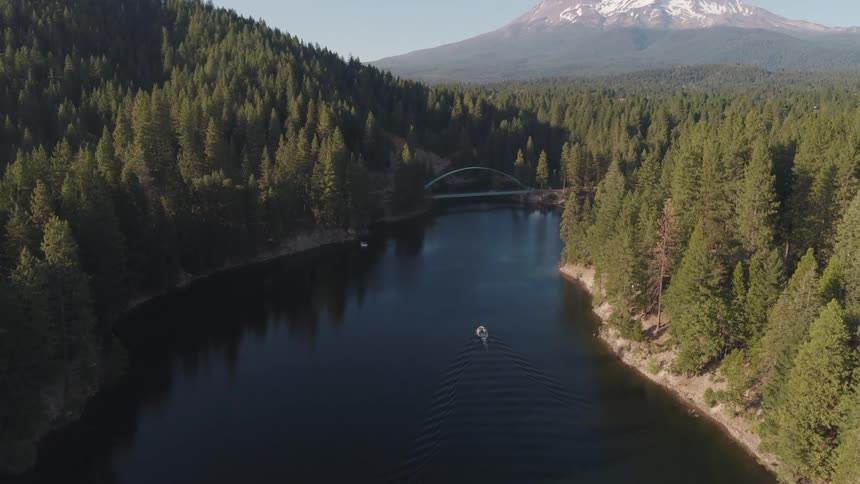 People on a boat traveling down a river