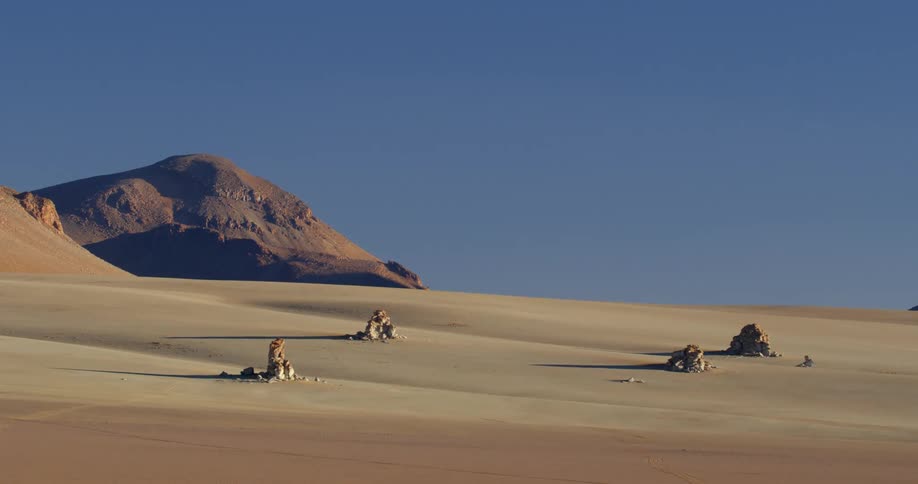 Undisturbed sand in a desert