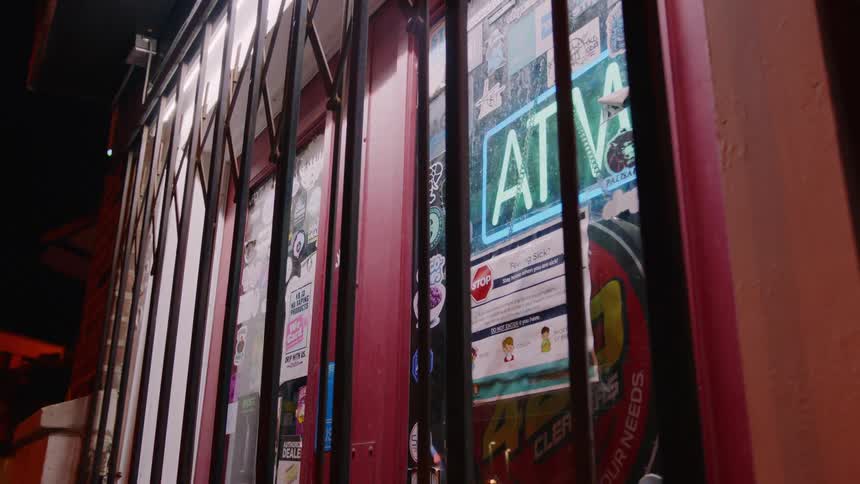 A locked up store