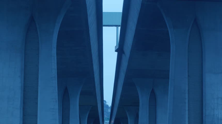 Close up of a large building