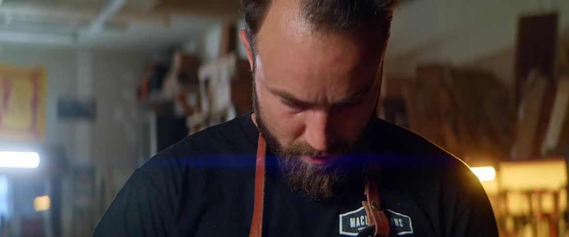A man working in a workshop