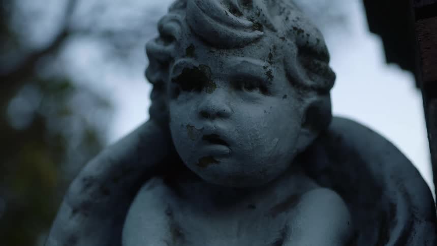 A statue is outdoors during the day