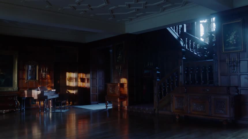 Interior of historic building