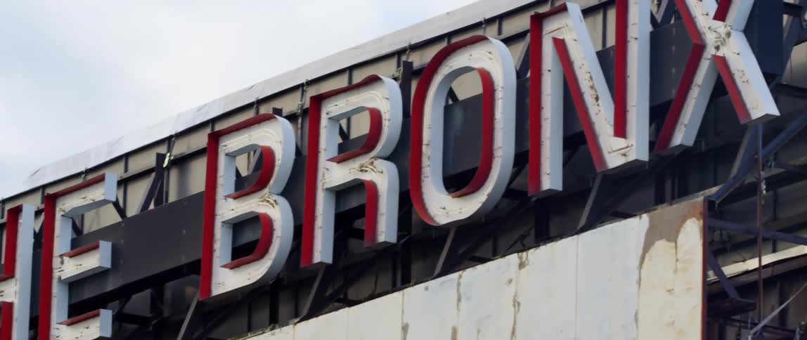 Text on a large bill board
