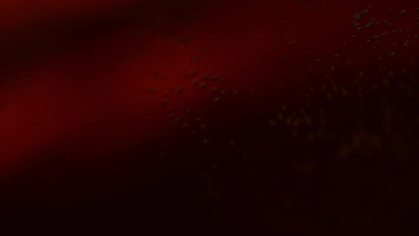 Bubbles floating in dark liquid
