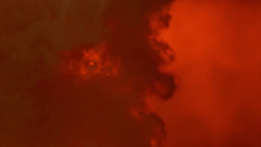 Swirling dark fluid